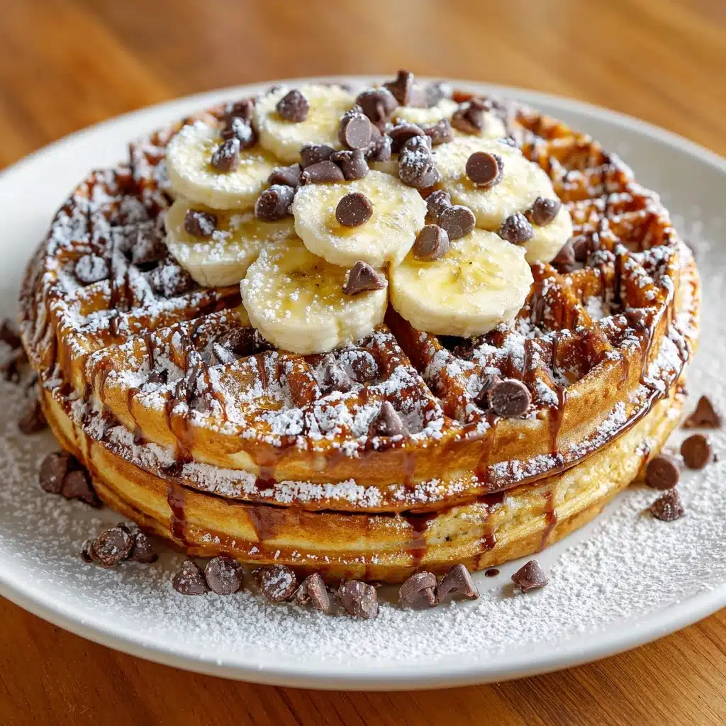 Chocolate Protein Waffles Recipe - Recipe Image
