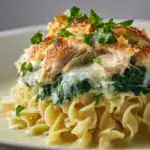 Creamy Chicken and Spinach Casserole Recipe