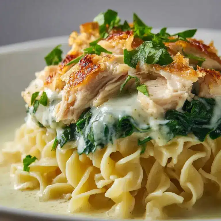Creamy Chicken and Spinach Casserole Recipe