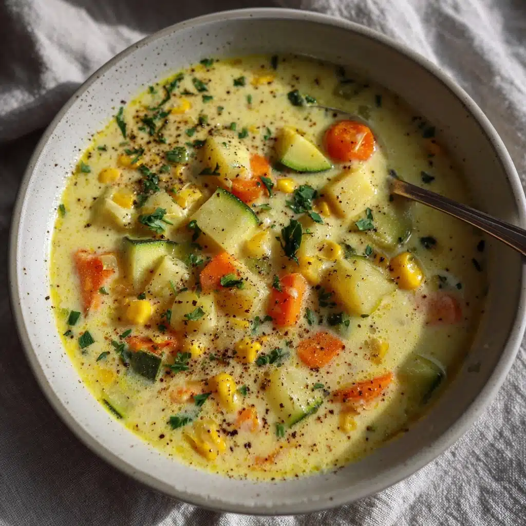 Zucchini Corn Chowder Recipe - Recipe Image
