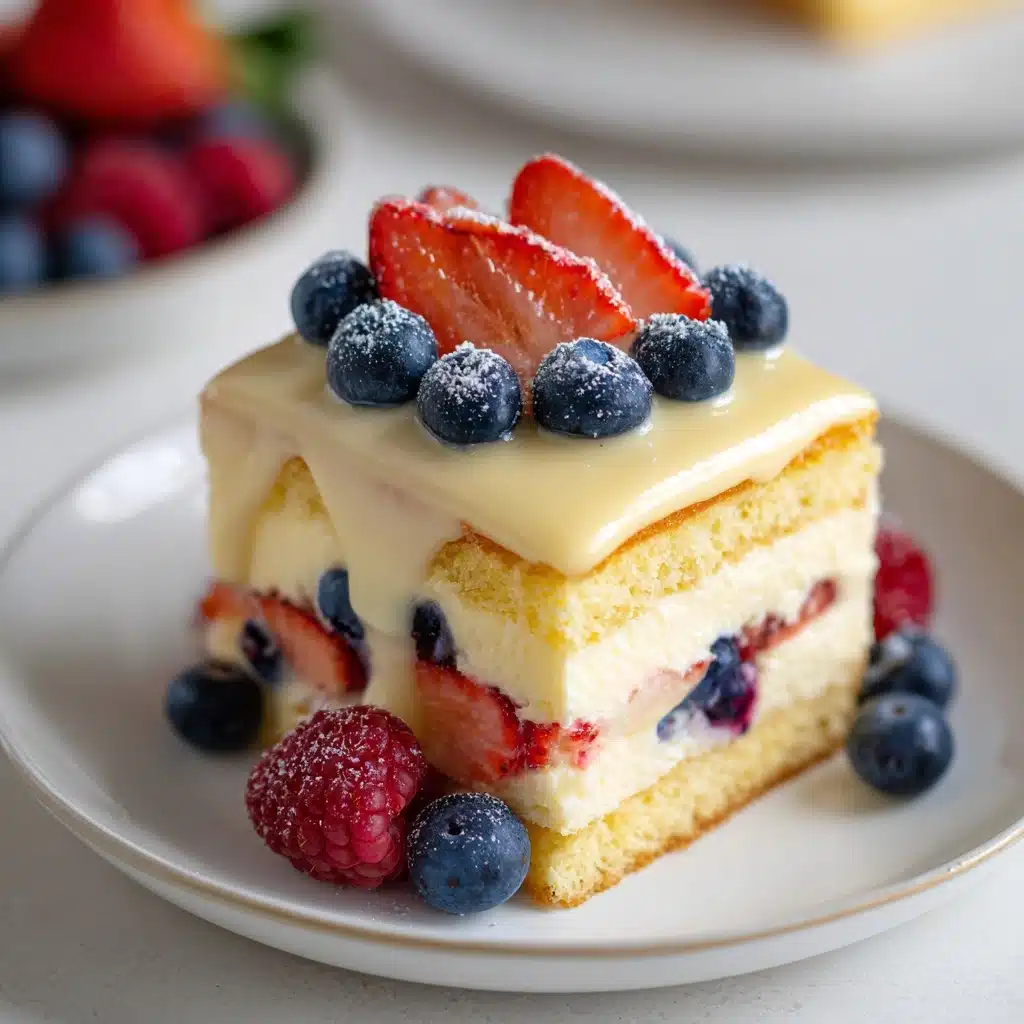 Summer Berry Bliss Icebox Delight Recipe - Recipe Image