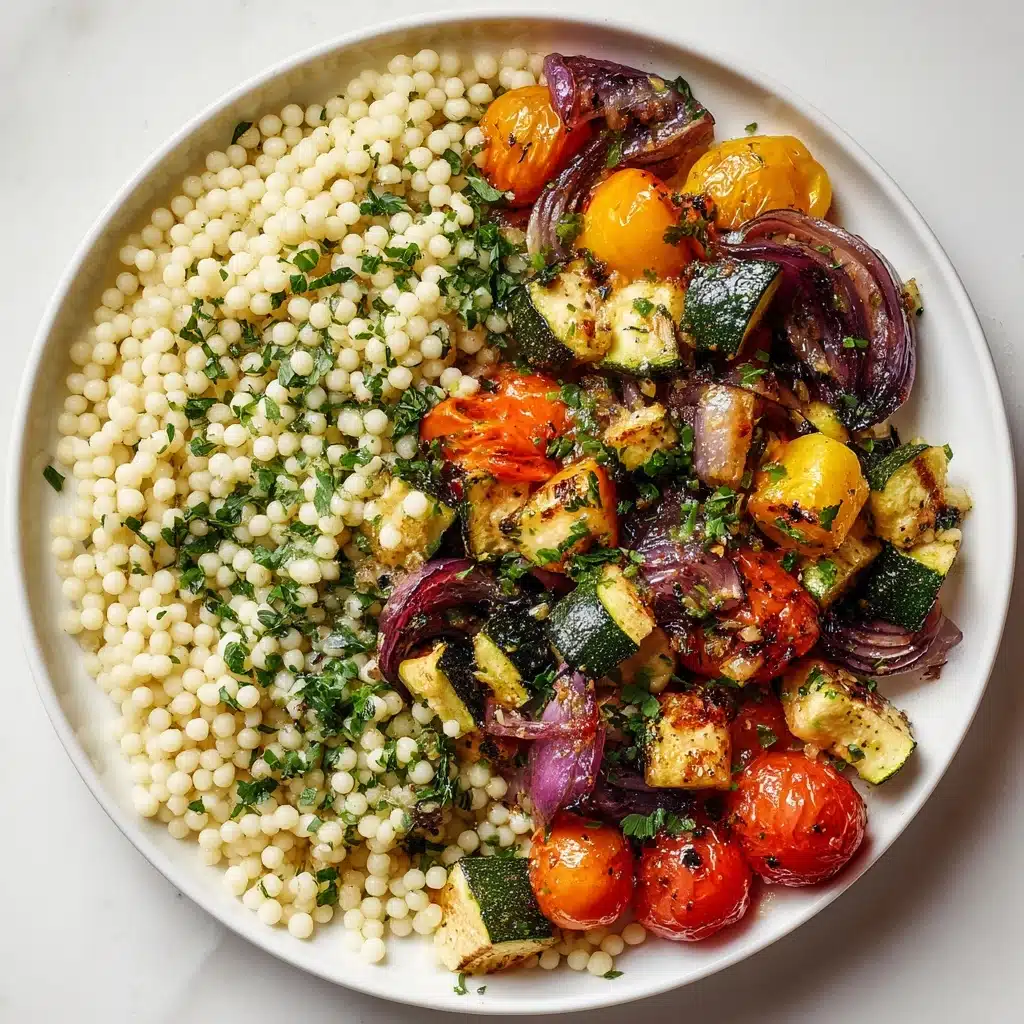 Mediterranean Halloumi Veggie Bake Recipe - Recipe Image