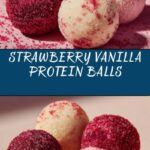 Healthy Strawberry Protein Balls Recipe