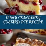 Cranberry Custard Pie Recipe