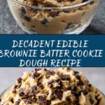 Edible Brownie Batter Cookie Dough Recipe