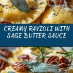 Ravioli with Sage Butter Sauce Recipe