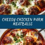 Cheesy Chicken Parmesan Meatballs Recipe