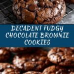 Fudgy Chocolate Brownie Cookies Recipe
