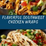 Southwest Chicken Wraps Recipe