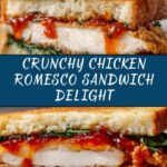 Crunchy Chicken Romesco Sandwich Recipe