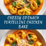Creamy Spinach Tortellini Chicken Casserole Recipe