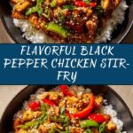 Easy Black Pepper Chicken Recipe