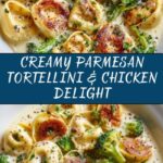 Creamy Parmesan Tortellini with Chicken Recipe
