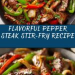 Sizzling Pepper Steak with Onions Recipe